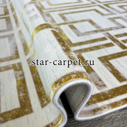 Иранский ковер Paris 1220 YELLOW-CREAM