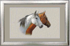 Монгольский ковер
 6S1186 82 лошади головы