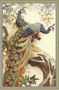 Монгольский ковер
 hunnu сувенирный new 6S924 001 павлины